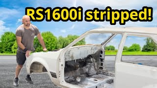 Ford Escort RS1600i stripped What have we done EP1 [upl. by Locke]