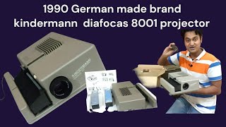 kindermann dia projector 8001 Diafocus made in Germany about in hindi price 8000 [upl. by Grail]