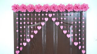 door hanging craft ideas  wall hanging  diy wall decor  door hanging decorating ideas 2 [upl. by Geaghan]