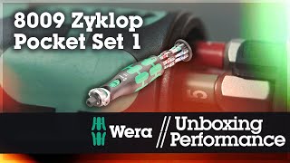 Wera  8009 Zyklop Pocket Set 1  Performance [upl. by Limhaj]