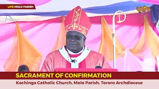 Sacrament of Confirmation  Kachinga Catholic Church  Molo Parish  Tororo Archdiocese [upl. by Jilleen37]