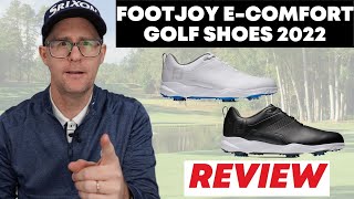 FootJoy EComfort Golf Shoes Review [upl. by Ahsienek]