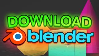 Download Blender 40 in 2024 on Windows 1110 [upl. by Yedok]