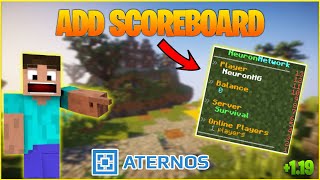 How to add scoreboard plugin in Aternos Server Latest Best Plugin Aternos Plugin [upl. by Romilda86]