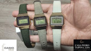 New Casio Vintage A700WEGL3AEF A700WEGL5AEF A700WEGL7AEF [upl. by Inaliak]