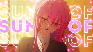 Shikimori Edit  Sunroof AMV 4K Anime Twixtor [upl. by Anin]