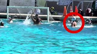 Charles Montano 10 Varsity Water Polo Highlights Reel – San Juan Hills vs Downey HS 101924 [upl. by Aerised66]