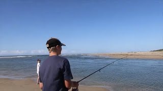 Fishing At Shoalhaven River Opening [upl. by Nereen897]