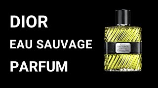 DIOR  Eau Sauvage Parfum 2017  fragrance review [upl. by Nehtanoj]