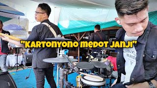 quotKartonyono medot janji  Denny Caknanquot Cover  Hardi Drum Cam [upl. by Nilesoy82]