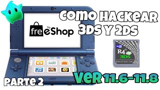 2018 CÓMO HACKEAR 3DS BIEN EXPLICADO VER 116117118 PIRATIAR 3DS metodo ntrboot segunda parte [upl. by Anaer]