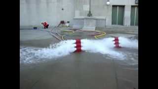 Fire Pump Flow Test  Soldier Field [upl. by Vladimir]