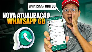 💚CHEGOU NOVO WHATSAPP GB ATUALIZADO 2024 gbwhatsapp ULTIMA ATUALIZAÇÃO [upl. by Ziza791]