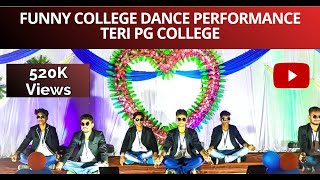 Best funny group dance performance by college students [upl. by Lyrehs]