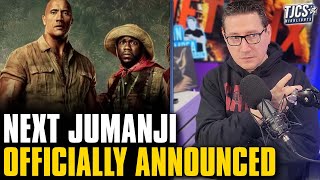 Jumanji 4 With Dwayne Johnson And Kevin Hart Officially Announced [upl. by Darryn]