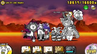 Lots OLion cheesefeat warlock and Pierre healerThe battle cats [upl. by Villada]