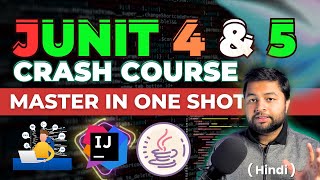 🔥 Master JUNIT in single Video  JUNIT Crash Course  Hindi [upl. by Bigler]