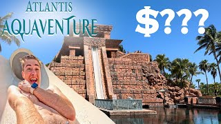 I Visited the Most Expensive Water Park in the World  Atlantis Aquaventure Bahamas Vlog [upl. by Ennayhc]