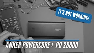 Anker PowerCore PD 26800  Wont Turn On Charge or Discharge [upl. by Enitsuj911]