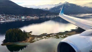 4K – Stunning Ketchikan Landing – Alaska Airlines – Boeing 737800 – KTN – N559AS – SCS Ep 930 [upl. by Okia]