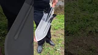 This narrowmouth shovel is super easy to use The manganese steel blade is extremely sharp Dee [upl. by Lledyr]