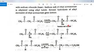 ORGANIC SYNTHESIS USING ACTIVE METHYLENE COMPOUNDS  CLASS 4 05102020 [upl. by Enairda]