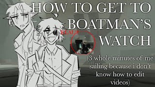 HOW TO GET TO BOATMANS WATCH  FERRYMAN IN VERSE 2 DEEPWOKEN 😱😱 TURN ON CAPTIONS I BEG [upl. by Nymassej]