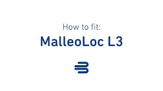 How to fit MalleoLoc L3 [upl. by Maryrose]