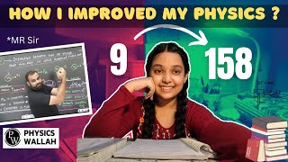 How I improved my marks from 9180 to 158180 in NEET Physics 🔥 Physics strategy for NEET 2025 [upl. by Gare]