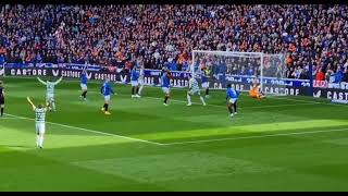 Steely giving us an amazing view of Celtic pumping Rangers at Ibrox [upl. by Eek]