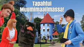 Tapahtui Muumimaailmassa 🥳 Muumimaailma 2023 Pikku Myy Haisuli Vilijonkka ja Poliisimestari [upl. by Nylrebma307]