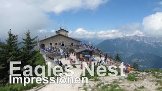 Berchtesgaden  Busfahrt zum Kehlsteinhaus  Eagles Nest  200 km mit Weitblick über das Tal [upl. by Merfe]