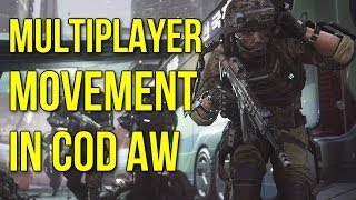 Call of Duty Advanced Warfare Multiplayer Movement Mechanics Gameplay [upl. by Ynohtna]