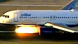 JetBlue Plane Evacuated After Engine Fire At San Juan airport No Injuries Reported [upl. by Palermo]