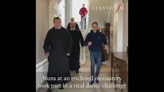 Nuns in monastery dance to Jerusalema [upl. by Yelloh]