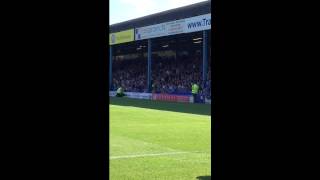 quotIs there a fire drillquot Football Chant Southend vs Gillingham [upl. by Scully]