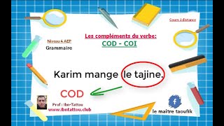 Les compléments du verbe  COD  COI  4 AEP [upl. by Eiresed]