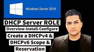 DHCP OverviewInstallConfigure ScopeReservationLease  Windows Server 2019 [upl. by Ssegrub]