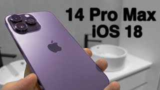 iPhone 14 Pro Max на iOS 18  ЛУЧШИЙ почти во всем [upl. by Janette]