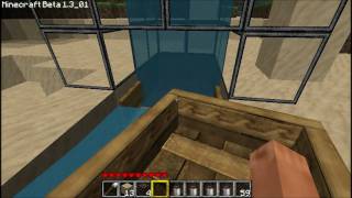 Minecraft WasserfallAufzug  Tutorial Deutsch HD [upl. by Otrebliw]