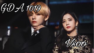 V amp Jisoo Looking Each Other at GDA 2019 VSOO [upl. by Kendall]