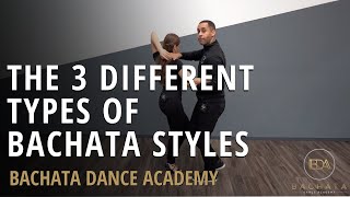 The 3 Different Types Of Bachata Styles  Dominican Urban Sensual Bachata Examples [upl. by Samp]