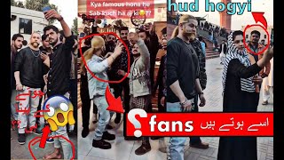 Ali khan king👑 Angry😡 with Fans  watch till the End plz⏸ [upl. by Eixela]