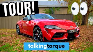 2022 Toyota Supra  COMPLETE 4K TOUR REVIEW [upl. by Ainafetse]