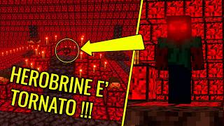 HEROBRINE E TORNATO  MINECRAFT HORROR Ep 39 [upl. by Nudnarb752]