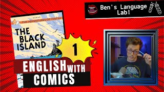 Learn English with Comics 1  Tintin in The Black Island [upl. by Niffirg865]