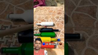 Guess the colour bottle colour 🤔🤯 satisfying automobile diy guessinggame shorts [upl. by Eedoj31]