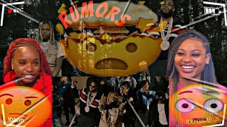 Gucci Mane ft Lil Durk  “Rumors” Official Music Video REACTION [upl. by Ennairej]