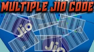 How To Generate Multiple Jio code  200 WORKING TRICK [upl. by Jethro]