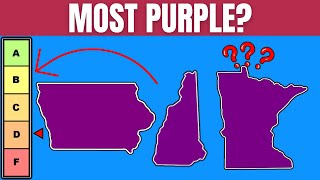 Tier Ranking  Most Purple States [upl. by Alithia]